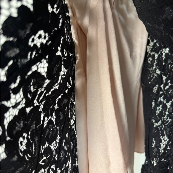 Karl Lagerfield Black Lace A-line Dress size 8 - Picture 4 of 7